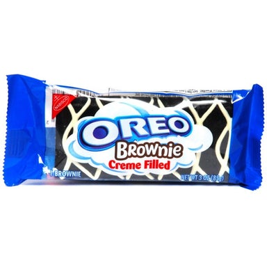 Oreo Creme Filled Brownie 3oz - A Taste of the States