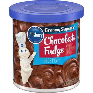 Pillsbury Creamy Supreme® Chocolate Fudge Frosting (453g) - A Taste of the States