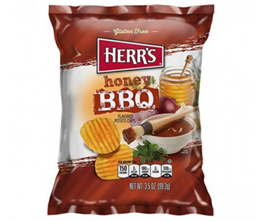Herr's Honey BBQ Potato Chips (3.5oz) - A Taste of the States
