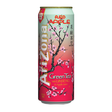 Arizona Red Apple Green Tea (XL 23oz can) - A Taste of the States