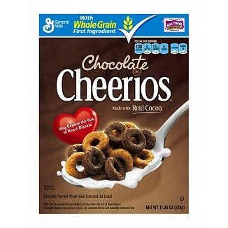 Cheerios Chocolate Cereal (318g) - A Taste of the States