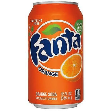 Fanta Orange (American) (12fl.oz) - A Taste of the States