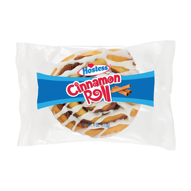 Hostess Cinnamon Roll (4oz) - A Taste of the States