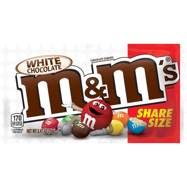 M&M's White Chocolate Share Size (2.47oz) - A Taste of the States