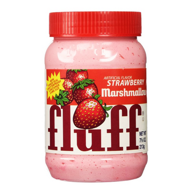 Marshmallow Strawberry Fluff (213g Jar) - A Taste of the States