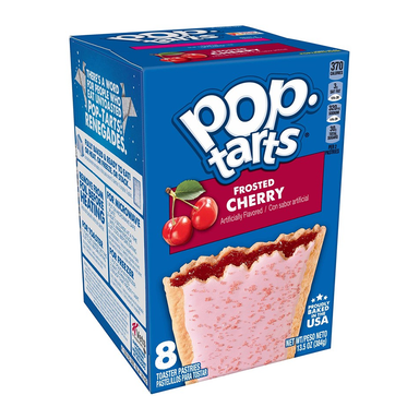 Kellogg's Pop Tarts Frosted Cherry (8 Pack) - A Taste of the States