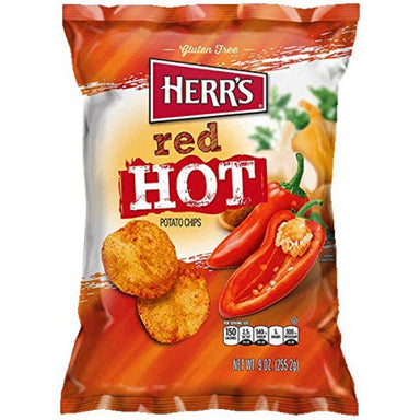Herr's Hot Potato Chips (1oz) - A Taste of the States