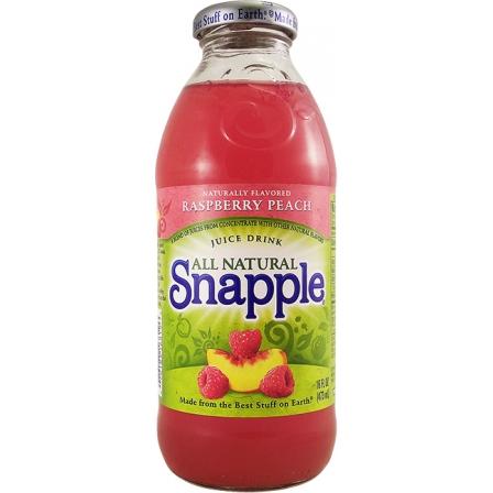 Snapple Raspberry Peach 16oz (473ml) - A Taste of the States