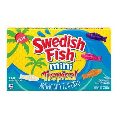 Swedish Fish Tropical Theater Box (3.5oz) - A Taste of the States